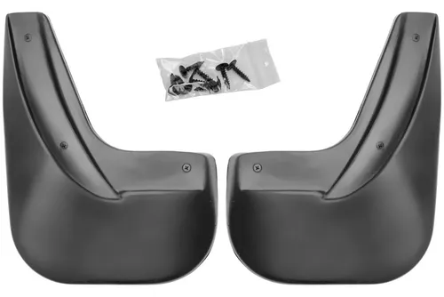 RECAMBO Kfz-Schmutzfänger Set hinten für Chevrolet Captiva, BJ 2013-2018 - Passgenaues 2-teiliges Schmutzfänger Set aus flexiblem und robustem Material, idealer Spritzschutz für Ihr Fahrzeug. Einfach zu montieren und sorgt für Sauberkeit und Schutz.