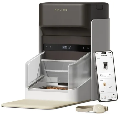 PETLIBRO PL-AF301 ONE RFID Pet Feeder - Futterautomat für Hunde mit RFID-Technologie, ermöglicht personalisierte Mahlzeiten und einfache Fütterungsüberwachung über die App.