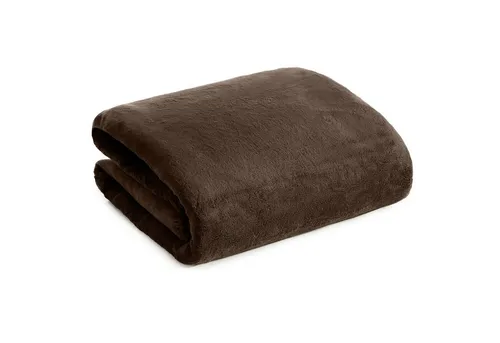 Wohndecke TEDY warme Decke für Herbst & Winter, Eurofirany, Teddy-Fleece, kuschelige Sofadecke, Sesselschoner, Extra weich