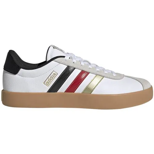 ADIDAS Herren Freizeitschuhe VL COURT 3.0 - Der VL Court 3.0 vereint klassischen Stil mit modernem Komfort. Mit strapazierfähiger Gummiaußensohle und hochwertigem Obermaterial ist er ideal für den Alltag und sorgt für angenehmen Tragekomfort.