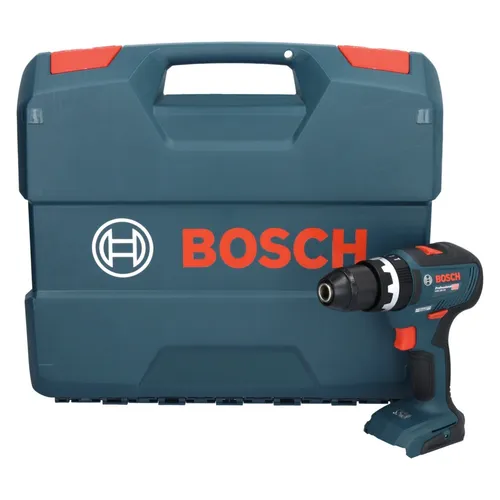 Bosch GSB 18V-55 Akku Schlagbohrschrauber mit 4,0 Ah Akku und Koffer - Leistungsstarker Schlagbohrschrauber mit 55 Nm Drehmoment, ideal für vielseitige Anwendungen. Inklusive 4 Ah Lithium-Ionen Akku und praktischem Koffer für einfachen Transport.