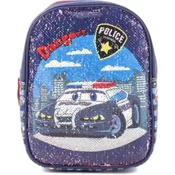 Fabrizio Kinderrucksack Polizei - Bunt