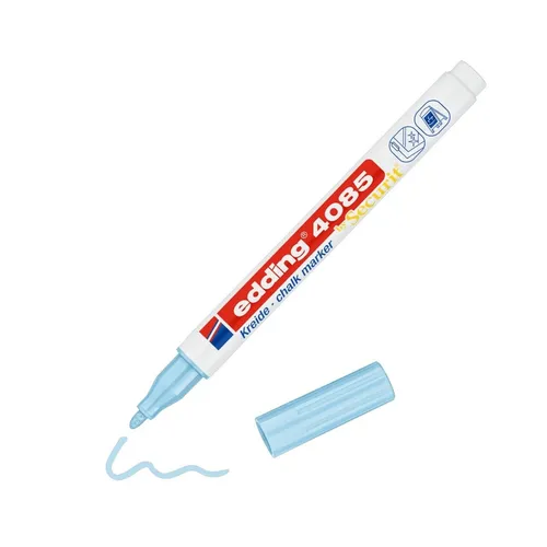 EDDING 4085 KREIDEMARKER PASTELLBLAU 1-2 MM NEU OVP