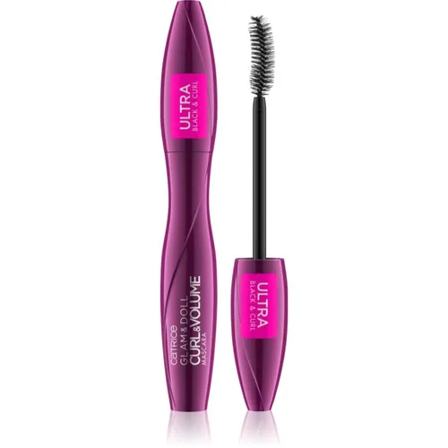 Catrice Glam & Doll Curl & Volume Volumen-Mascara für geschwungene Wimpern 10 ml