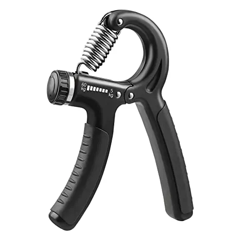 Newaner Handtrainer Fingertrainer Unterarmtrainer, 5-60kg Verstellbarer Griffkraft Trainer, Hand Trainingsgerät, Fingerhantel, Hand Training, Grip Trainer für Krafttraining, Therapie, Druck Entlasten