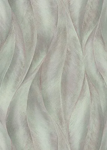 Erismann Fashion for Walls 2 | 1014818 | Vliestapete Naturoptik | 0.53 m x 10.05 m | Türkis