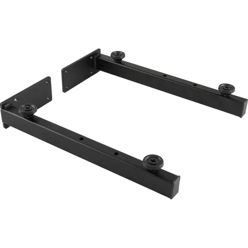 Wandkonsole Schwerlast 320mm, Regalträger für schwere Lasten, Stahl schwarz