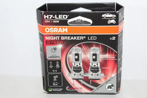 Produktbild H7 Osram Night Breaker Set LED Bulbs