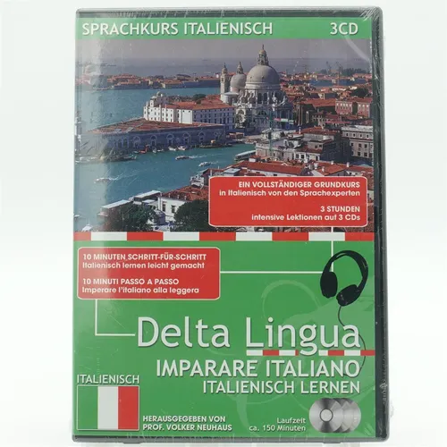 Volker Prof Neuhaus Sprachkurs Italienisch CD Neu