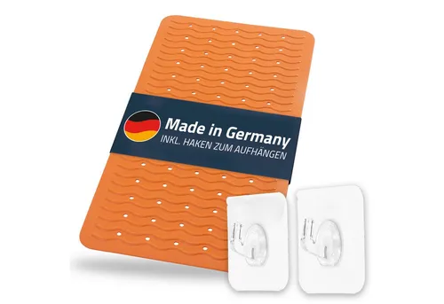 Ridder Playa Anti-Rutsch Badewannenmatte 38x80 cm in orange von Ridder