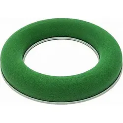 Steckschaum-Kranz 30 cm mit Plastikunterlage