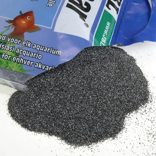Produktbild JBL Sansibar DARK 10 kg feiner dunkler Bodengrund Sand dk-grau/anthrazit