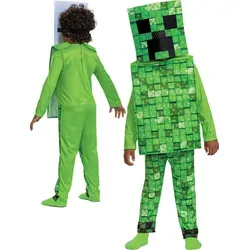 Disguise Minecraft Creeper Kostüm für Kinder 7-8 Jahre