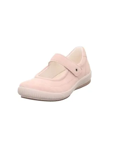 Legero Damen Tanaro Ballerina in Silk Beige, 37.5 EU - Damen-Ballerinas aus superweichem Leder mit herausnehmbarer Einlegesohle und verstellbarem Klettverschluss für optimalen Komfort und perfekten Halt.