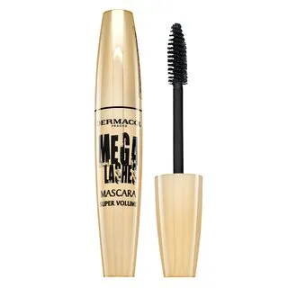 Dermacol Mega Lashes Mascara Super Volume Wimperntusche für verlängerte Wimpern und Volumen Black 13 ml