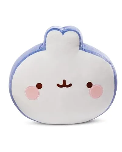 NICI Molang Kissen 35x35x12cm in weiß von NICI
