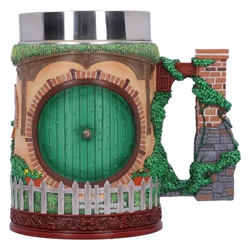 NEMESIS NOW - LORD OF THE RINGS THE SHIRE Krug - Thermobehälter im Design von LORD OF THE RINGS THE SHIRE, ideal für Fans und Sammler, neu und originalverpackt.