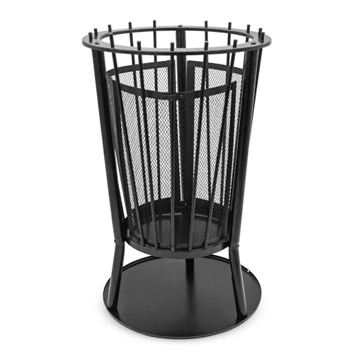 Spetebo Feuerkorb aus Eisen mit Funkenschutz