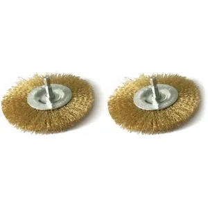 Güde Fugenreiniger-Ersatzbürste Stahl, 2 Stück, für Güde Fugenreiniger GFR 401