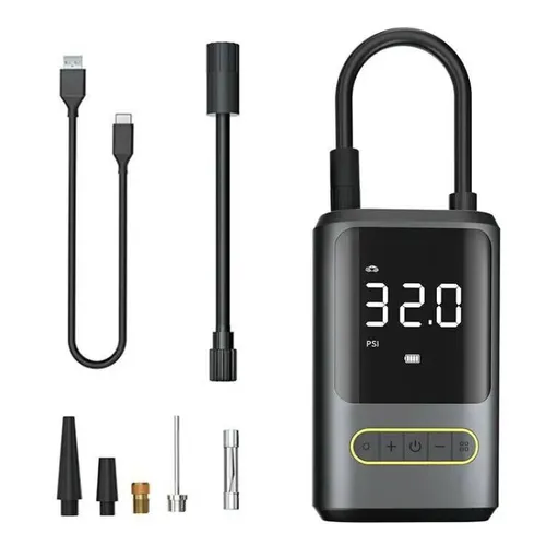 IWH mini Akku Kompressor für Auto und E-Bike mit Powerbank 019703