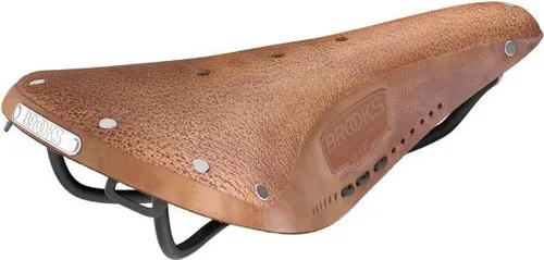 Brooks B17 Aged Fahrradsattel - Komfort für lange Fahrten - Fahrradsattel mit ergonomischem Design, ideal für lange Touren, aus hochwertigem Leder und mit einem Gewicht von nur 520 g.