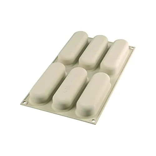 SILIKOMART KIT POP ECLAIR - 2 Silikonformen für kreative Desserts - Motivbackformen für kreative Parfaits mit 3D-Design, aus hochwertigem Platin-Silikon, hitzebeständig und spülmaschinenfest, ideal für außergewöhnliche Desserts.