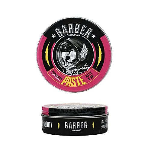 barber marmara PASTE Matte Hair Wax 100ml | Haarwachs Männer - Mittlerer Halt | mattwachs | defining paste | modellier wax | Haarpaste | Barbershop Haar Wax Herren | Styling Paste | Styling-Wachs