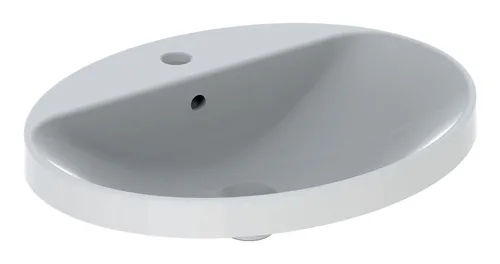 Geberit VariForm Einbauwaschtisch oval 600 x 480 mm