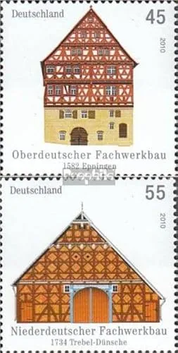 Prophila Collection BRD (BR.Deutschland) 2823-2824 (kompl.Ausg.) gestempelt 2010 Fachwerkbauten (Briefmarken für Sammler)