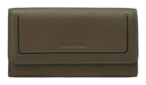 Marc O'Polo Combi Wallet - Geldbörse aus echtem Leder mit RFID-Schutz - Elegante Geldbörse in Pure Brown, ausgestattet mit RFID-Blocker für sicheren Schutz Ihrer Daten. 14 Fächer für Karten und 2 Geldscheinfächer sorgen für optimale Organisation.