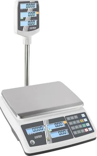 Kern Preisrechnende Waage 3 kg, 0.5 g Ablesbarkeit