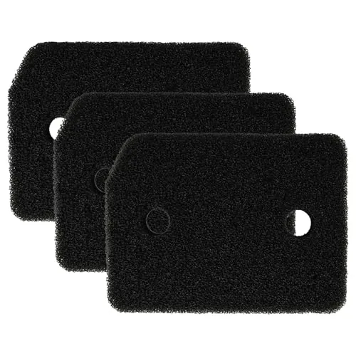 vhbw 3x Sockelfilter kompatibel mit Miele TML640WP, TMG800-40, TMG640WP, TMG600-40, TMG440WP, TML440WP, TMG840WP, TML600-40 Wäschetrockner