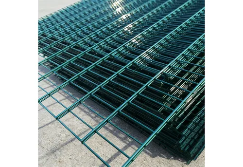 Terrasse2000 Doppelstabmattenzaun Doppelstabmattenzaun-Set (8/6/8), 63 cm, Grün, 2,5 m Set