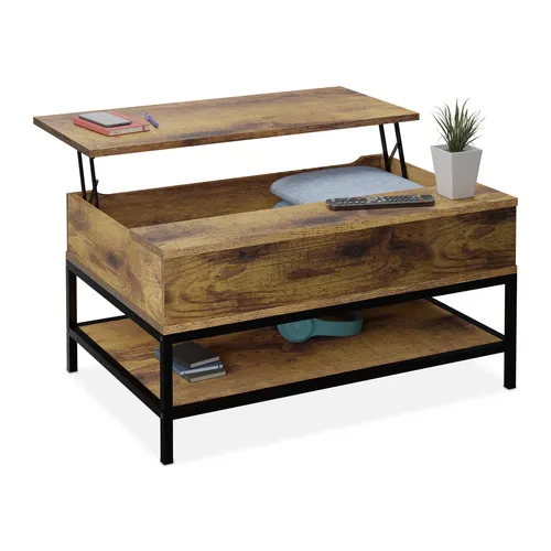 Klappbarer Couchtisch - Sofatisch für Wohnräume - Tische & Stehtische - Flexibles Design mit klappbarer Funktion, ideal für platzsparende Wohnlösungen und gemütliche Kaffeerunden.