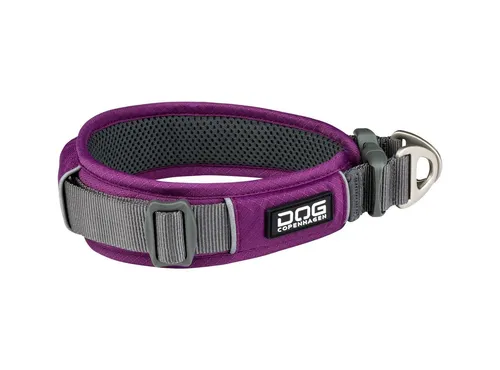 DOG Copenhagen V2 Explorer Collar - Hunde-Halsband - Tierhalsbänder, robust und stilvoll in Purple Passion, perfekt für aktive Hunde und Outdoor-Abenteuer.