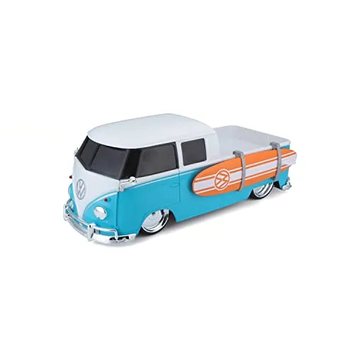 Maisto Tech 82708 - Ferngesteuertes Volkswagen Type 2 Pickup Surf - RC-Modelle, detailgetreues 1:16 Modell im klassischen VW-Design, ideal für alle Bulli-Fans und perfekte Kontrolle beim Fahren.
