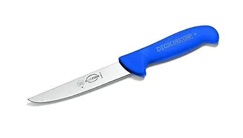 ErgoGrip Ausbeinmesser, steif, 13cm blau, breite Klinge
