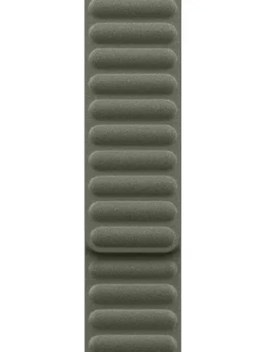 Apple Watch 42 mm Salbeigraues Magnetisches Armband - S/M - Armband aus Kunstleder für Handgelenksumfang 13-16 cm, stylisches Design in Salbeigrün, ideal um den Look Ihrer Apple Watch individuell zu gestalten.