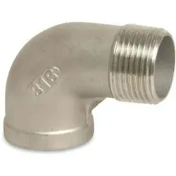 Edelstahl Winkel 90 Grad, Gewindefitting, V4a, 1/4 Zoll Ig X Ag