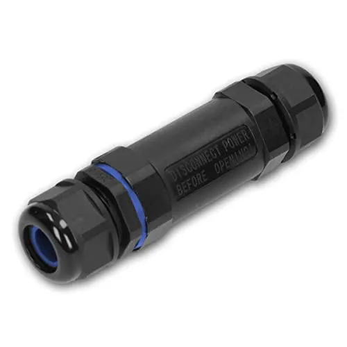 world-trading-net - Kabelmuffe/Verbinder 5-polige, für Kabel bis 6mm², Maximalbelastung 450V/30A, wasserdicht, IP68