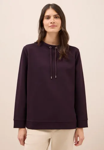 CECIL Sweatshirt mit Tunnelzugband am Kragen