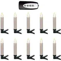 HI 20 LED Kerzen mit Fernbedienung in grün von Childhome