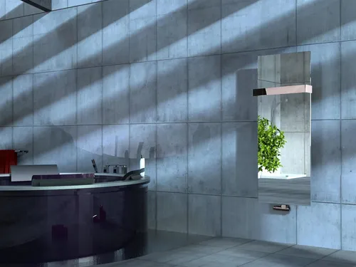 Szagato Badheizkörper Design Mirror Steel 2 - Eleganter Badheizkörper aus Edelstahl mit 5 Jahren Garantie. Einfache Wandmontage und vielseitig einsetzbar für Bad, Wohnraum und Flur.