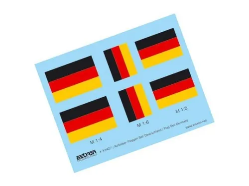 Produktbild Aufkleber Flaggen Satz Deutschland
