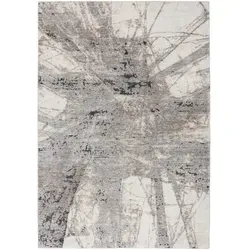 Obsession Webteppich My Bologna, Creme und Grau, 140x200 cm - Der rechteckige Webteppich 'My Bologna' (140 x 200 cm) in Creme und Grau bringt Stil in Ihr Zuhause. Mit OEKO-TEX® Standard 100, pflegeleicht und geeignet für Fußbodenheizungen, sorgt er für ein angenehmes Wohngefühl.