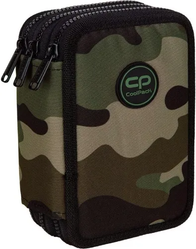 COOLPACK XXL Federtasche Federmappe Federmäppchen 44-teilig gefüllte Schüleretui 3-stöckig 20 x 13,5 x 7 cm Jungen inkl. Hausaufgabenheft