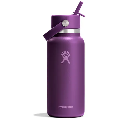 Hydro Flask Wide Mouth Flex Straw Cap 946ml in lila von Hydro Flask