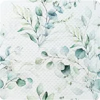 SANILO Badematte Eukalyptus – Rutschfest & Pflegeleicht in weiß von Sanilo