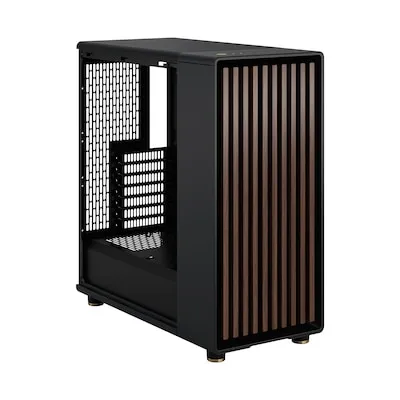 Fractal North PC-Gehäuse (ATX, mATX, Mini-ITX) - FD-C-NOR1C-02 - Stylisches PC-Gehäuse für ATX, mATX und Mini-ITX, bietet hervorragende Kühlmöglichkeiten und eine anpassbare Innenraumgestaltung.
