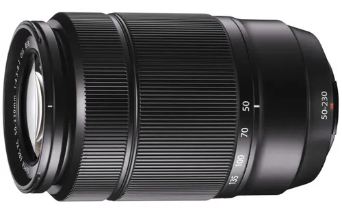 Fuji XC-50 230 mm F 4,5-6,7 OIS MK II Objektiv Schwarz - Hohe optische Leistung mit Bildstabilisator, leicht und ideal für detailreiche Aufnahmen